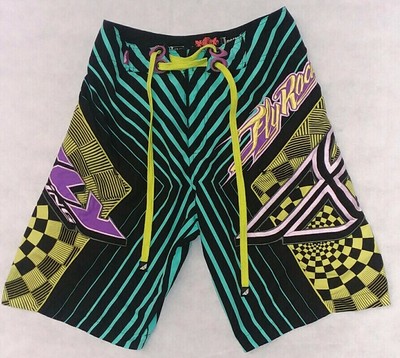 fly racing swim trunks